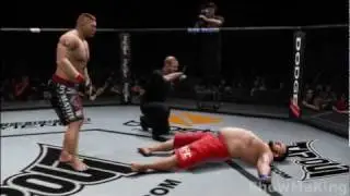 Brock Lesnar 10 Second Knockout - UFC Undisputed 3 [HD]: Ultimate Technique vs. Roy Nelson