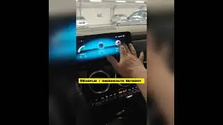 First on YouTube! Android Operating System on Benz without OEM Carplay