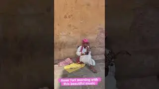 Amer fort morning with this beautiful 🤩 amazing 😻 Melody Rajasthani music