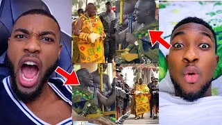 He’s a màd man, arrest him now! TikTokers blàst Dormaahene for his attàck on Otumfuo Asantehene