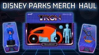 TRON Merch Haul | Эксклюзивные товары Walt Disney World от TRON Lightcycle Run Ride