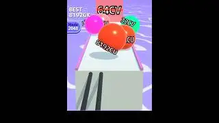 Endless Merges 😱 | Ball Run 2048 Infinity Mode Challenge #shorts