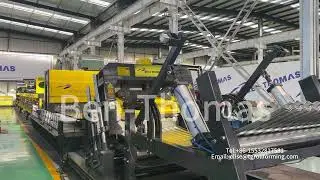 Galvanized silo corrugated sheet production line | Silo corrugated board production line