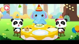 BABY PANDA'S FOREST FEAST | BABYBUS