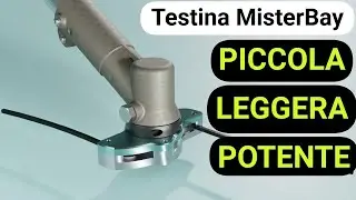 Testina MisterBay per decespugliatore (da 20cc a 35cc), anche a batteria! Test su sterpaglie ed erba
