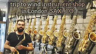 wind instrument shop in London sax.co / Wind instruments store /فروشگاه سازهای بادی / خرید ساکسیفون
