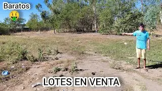 4 LOTES en VENTA🤑 a la ORILLA de la CARRETERA principal a BUEN PRECIO😱 en EL SALVADOR 