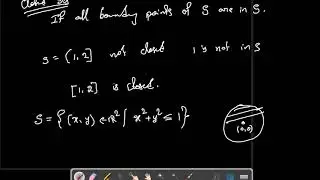 Open set  closed set epsilon and delta definition