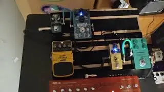 Behringer RD-6 Drum machine gets its own pedalboard