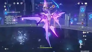 Electro Oceanid barely moved lol 😂! [Genshin Impact]