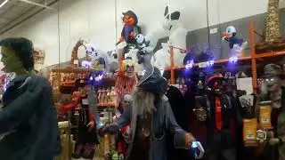 Halloween window shopping at Home Depot me mom enjoyed nice outing emie💖❤💖