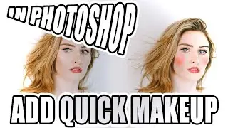 how to add make up in #photoshop #photography #photoshopedit