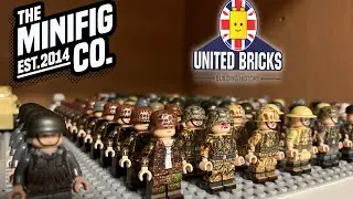 HUGE Lego WW2/WW1 TheMinifigCo United Bricks Collection!