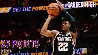 Cam Reddish Career High 25 PTS, 6 REB Highlights-Hawks VS Nets | December 5, 2019