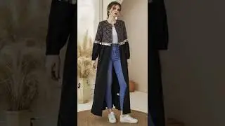 ''Style Up Yourself With Long Jackets''💖😍🥰 #fashiontrends2025 #dress
