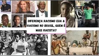 Diferença Racismo no Brasil X Racismo EUA!! Qual país é mais racista? (NA MINHA OPINIÃO)