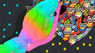 Snake Clash! .io - MAX LEVEL Gameplay! NEW GAME! #snakeclash 