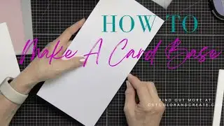How To Make A Card Base