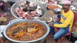 Village Style Mudi Ghanta in Huge Pot | Street Food Odisha