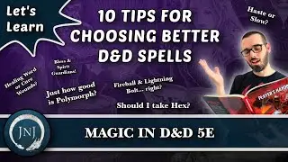 How to Choose Spells in D&D 5e | Magic in D&D 5e | Let&rsquo;s Learn D&D