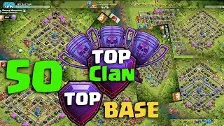 TOP CLAN TOP BASE Th12 Best 40 Legend League Trophy Base 2019 | Top40 Legend League Trophy Base 2019