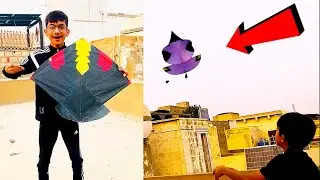HOW TO FLY KITE 🪁 PART 11 | CRAZY ABDULLAH 