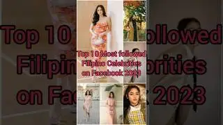 Top 10 Most Followed Celebrities on Facebook #youtubeshorts