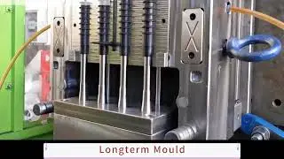 Longterm Mould uses CNC machining to produce long thread molds that meet industry standards. #mold