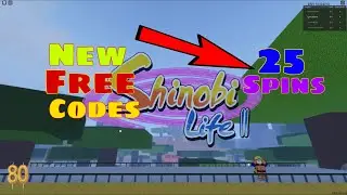 FREE CODES SL2 SHINOBI LIFE 2 gives 25 FREE Spins ROBLOX