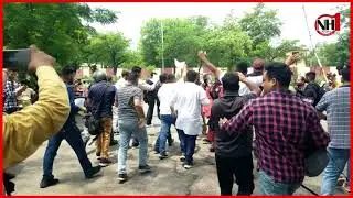 #Nh1 News: PDP workers held strong protest against BJP in Jammu