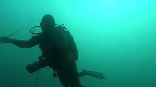 Исследование места крушения HMNZS Canterbury &ndash; подводное плавание с аквалангом в глубоководной бухте