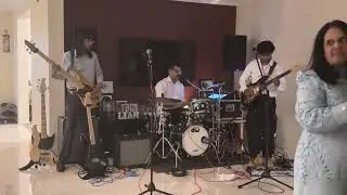 Hey Now - Caleb Nigli  on lead guitar jamming @ a Dinner Party - 21-06-2025