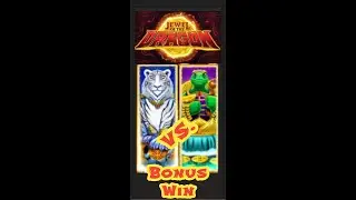 🔴 5 Minute Showdown on Valley of the Tiger vs. Prosperity Tortoise - Jewel of the Dragon Slot Bonus