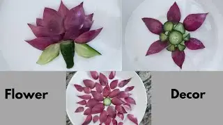 DIY||easy flower decoration||4 different patterns.