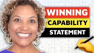 How To Write A Winning Capability Statement | Make Your Capability Statement Standout
