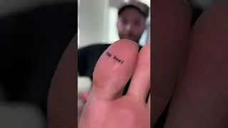 The foot has spoken