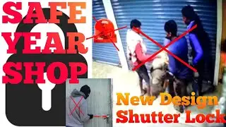 How To Set Shutter Lock, Shutter Patti Lock, Sef Yer Shop, Lock Installation, Shop Modi Speech