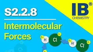 Химия по программе IB, раздел S2.2.8 &ndash; Межмолекулярные силы | Видео для повторения