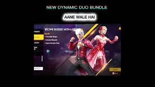 DIONOMIC DUO NEW BUNDLE AANE WALE HAI PAR PARTENER TO HAI HI NAHI #freefire
