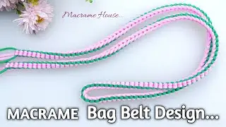 DIY Macrame Bag Strap | Easy Tutorial | For Beginners