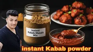 Perfect homemade Instant Kabab Masala Powder & Spicy Chicken Kabab Recipe | Deepak&rsquo;s Kitchen