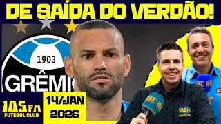PALMEIRAS SE DESPEDE DE WEVERTON! - AO VIVO - 105FM FUTEBOL CLUB - 14/01/2026
