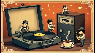 Swinging Jazz & SKA Animation &ndash; A Retro Vinyl Groove for Ultimate Chill 🎷☕✨ | V2 |