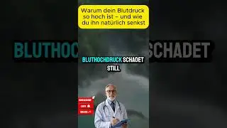 Warum dein Blutdruck so hoch ist &ndash; und wie du ihn nat&uuml;rlich senkst #shorts  #seniorenfitness