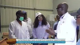 Congo Brazzaville. La présidente du FHIC au cœur des activités agropastorales Raoul OMINGA 