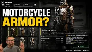 Is Helldivers 2 Hinting at Motorcycles? KDM-500 Outrider Armor