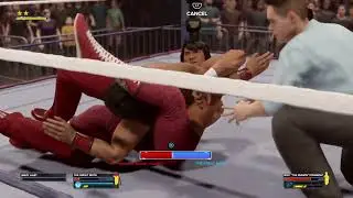 WWE2K24 The Great Muta vs Ricky 