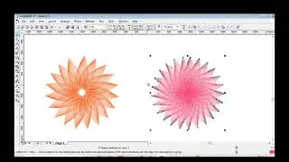 How to draw Coreldraw design// design Coreldraw// design #art #drawing #computer #beginners #yt 