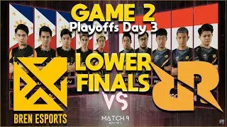 RRQ HOSHI VS BREN ESPORTS | GAME 2 | M2 Playoff Day 3 | MLBB World Championship 2020 | TAGALOG