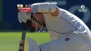 KANE WILLIAMSON FACES FIERY SA PACE-ATTACK TO SAVE THE TEST | NZ VS SA 3RD TEST 2012 HIGHLIGHTS
